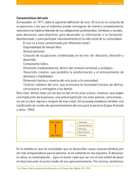 Manual del animador - Plan Nacional sobre drogas