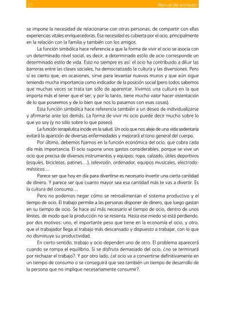 Manual del animador - Plan Nacional sobre drogas