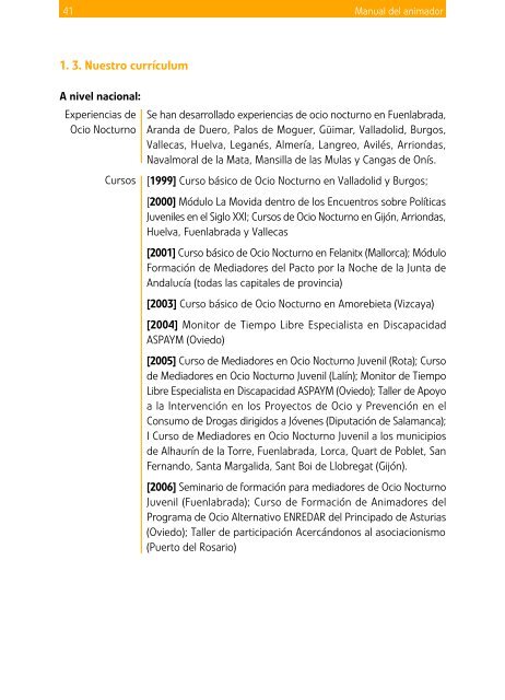 Manual del animador - Plan Nacional sobre drogas