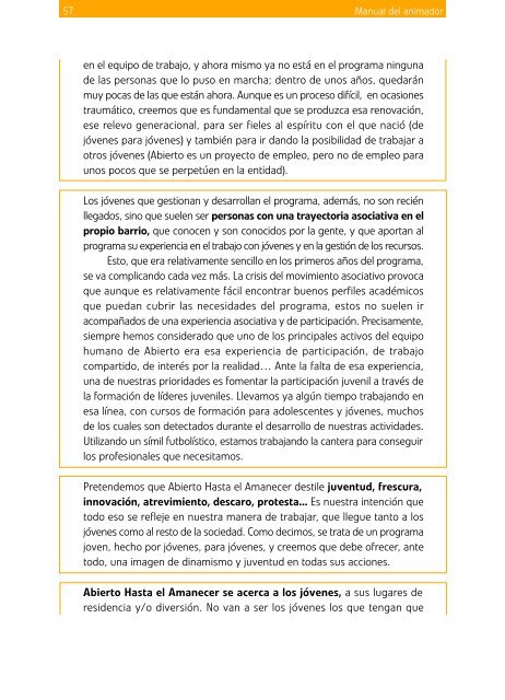 Manual del animador - Plan Nacional sobre drogas