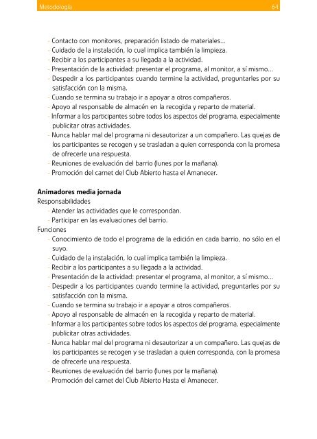 Manual del animador - Plan Nacional sobre drogas