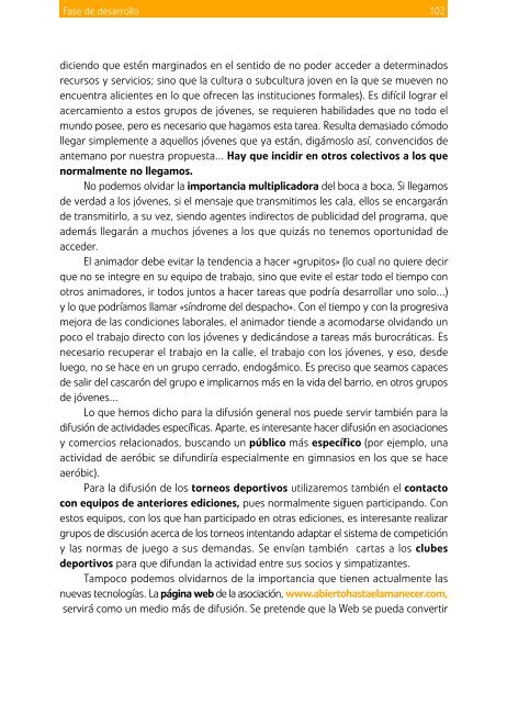 Manual del animador - Plan Nacional sobre drogas