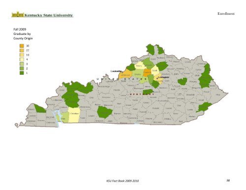 Fact Book 2009-2010 - Kentucky State University