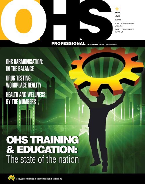 OHS TraiNiNG & eDUCaTiON Safety Institute of Australia