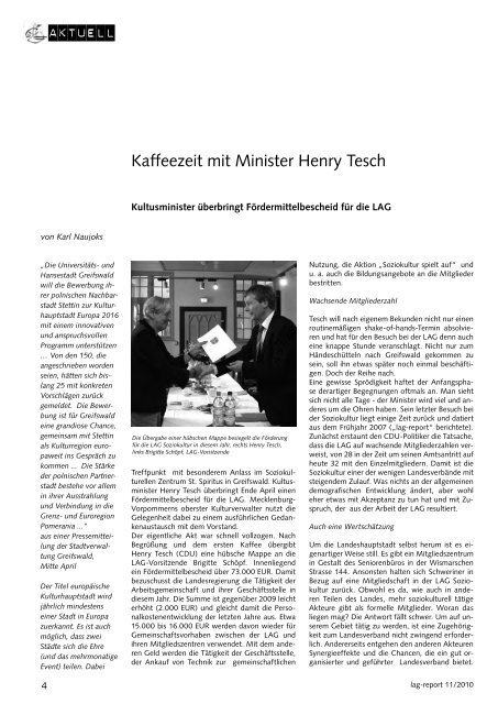 Download lag-report 11 (2010) - Landesarbeitsgemeinschaft ...
