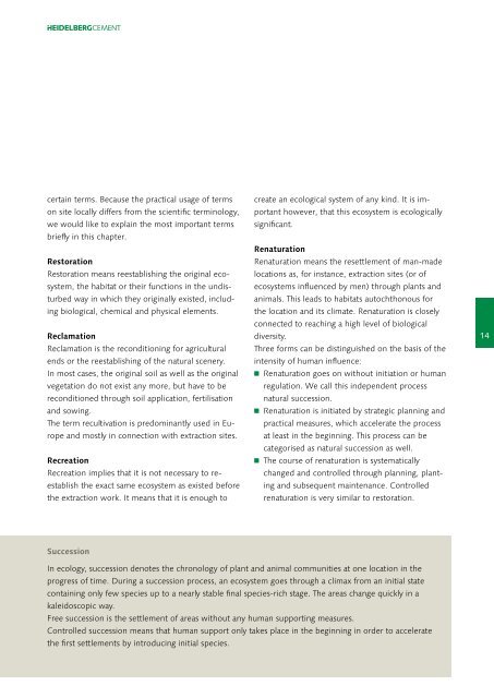 Group guideline for the promotion of biodiversity - Business and ...