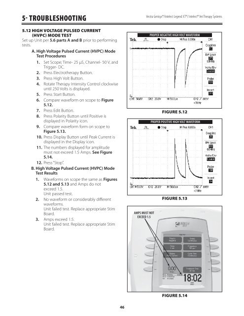 Vectra Genisys Service Manual - DJO Global