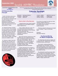 Incirlik A&FRC Newsletter