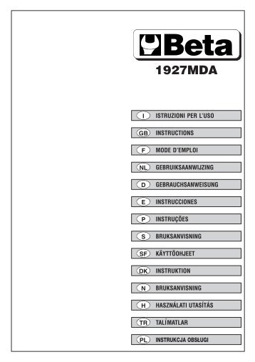 Libretto 1927MDA - Beta