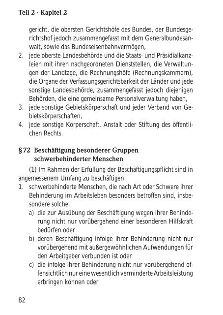 Sozialgesetzbuch â Neuntes Buch â (SGB IX ... - Personalrat