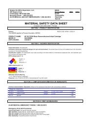 Copy of MSDS - HP 98 C9364 Black _Staples_ ... - E-Way.ca