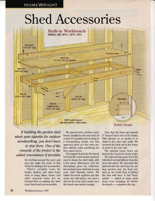 HTNVY.DUTY CIRCULAR SNWS T ITSTNII ... - Wood Tools