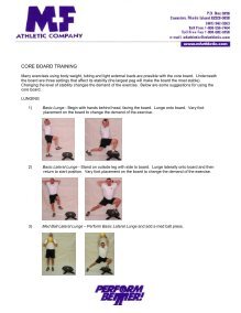 reebok core training board