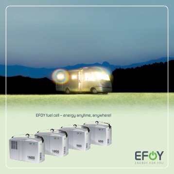 EFOY Fuel Cell Generator - O'Connor RV