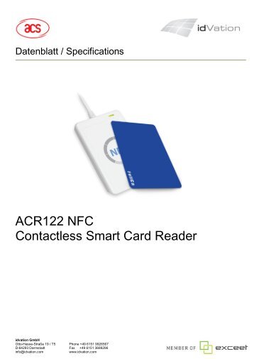 ACR122 NFC Contactless Smart Card Reader - ID System SRL