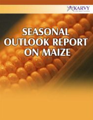 Karvy Comtrade Ltd Seasonal Outlook Report on Maize