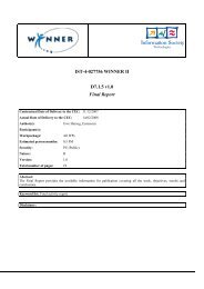 IST-4-027756 WINNER II D7.1.5 v1.0 Final Report