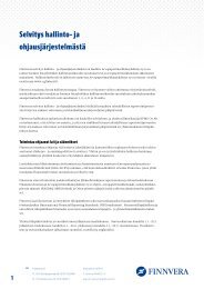 Selvitys hallinto- ja ohjausjÃƒÂ¤rjestelmÃƒÂ¤stÃƒÂ¤ - GlobeNewswire