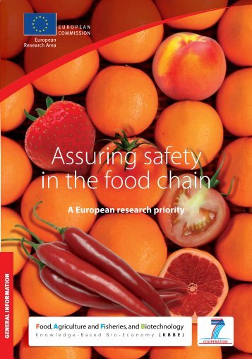Assuring safety in the food chain - A European research ... - Europa