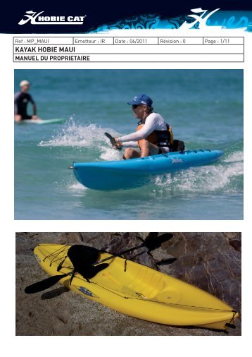 KAYAK HOBIE MAUI - Hobie Cat