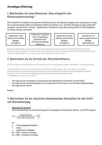 Thermische Verfahrenstechnik - Fragenkatalog (aus ... - Bplaced.net
