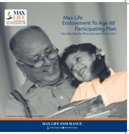 60 yr Endowment Plan Eng - Max Life Insurance