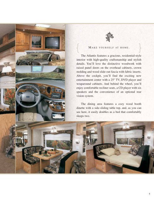 2005 Holiday Rambler Atlantis Brochure - Guarantee RV