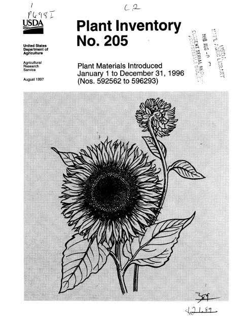 493px x 640px - Plant Inventory No. 205 - The Germplasm Resources Information ...