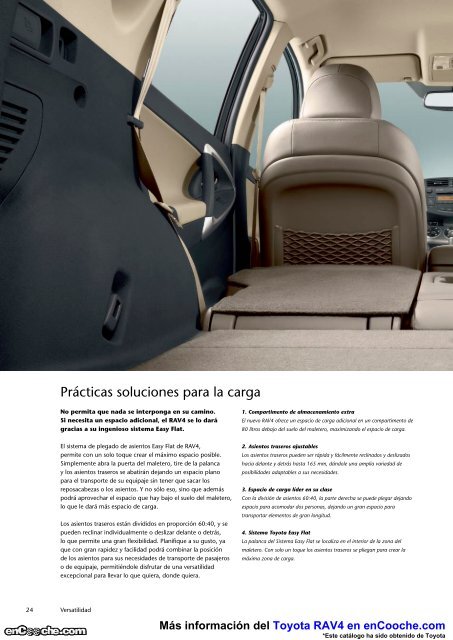 CatÃ¡logo del Toyota RAV4 - enCooche.com