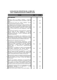 Catalogo de Conceptos Base- TorreÃ³n1 - Infonavit