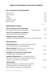 PDF Speisekarte - Hotel zur Mühle