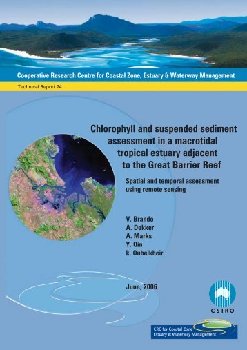 Chlorophyll and suspended sediment assessment in a ... - OzCoasts