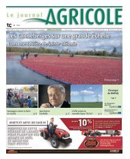 Journal Agricole novembre 2012 - L'Action