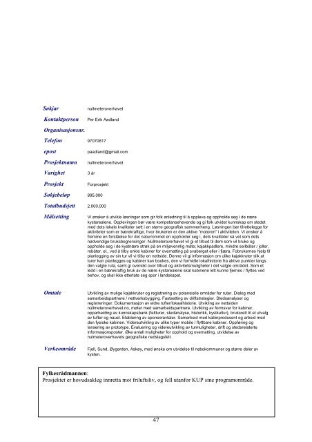 KUP 2011 - Politiske saker - Hordaland fylkeskommune