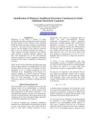 Identification of Missing or Insufficient Electrolyte ... - DfR Solutions