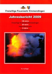 Freiwi I I ige Feuerwehr Emmendingen