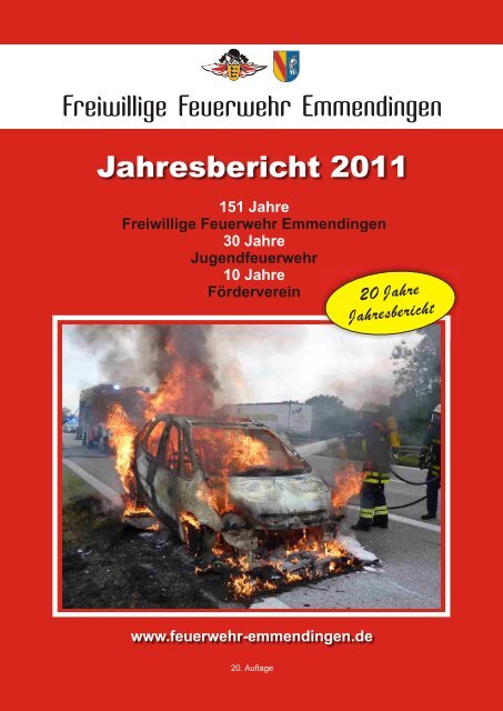 Jahresbericht 2011 - Feuerwehr Emmendingen