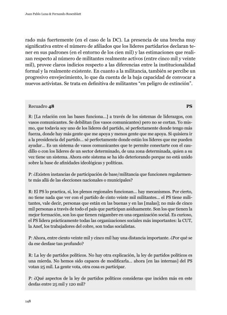 Democracia con Partidos - Centro de Estudios PÃºblicos