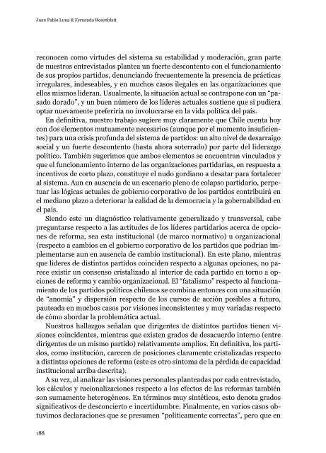 Democracia con Partidos - Centro de Estudios PÃºblicos