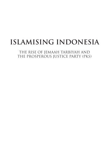 Islamising Indonesia - Web Personal Dosen Universitas Indonesia