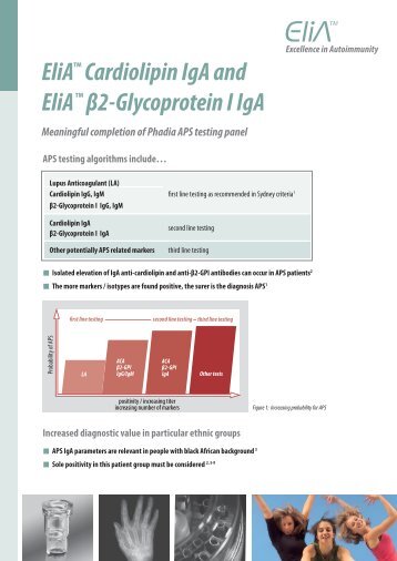 EliA™ Cardiolipin IgA and EliA™ β2-Glycoprotein I IgA - Phadia