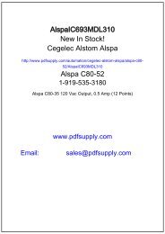 Alspa C80-35 120 Vac Output, 0.5 Amp - GE Fanuc PLC