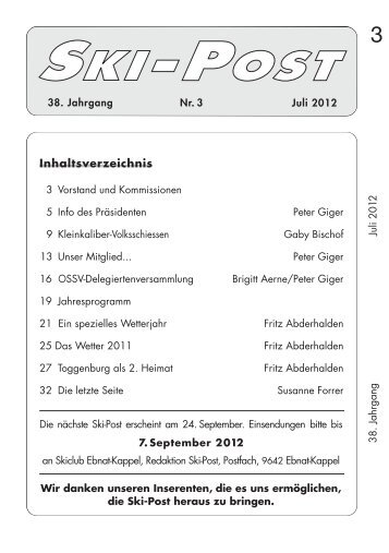 Skipost Nr3/12 (PDF 3.9MB) - Skiclub Ebnat-Kappel