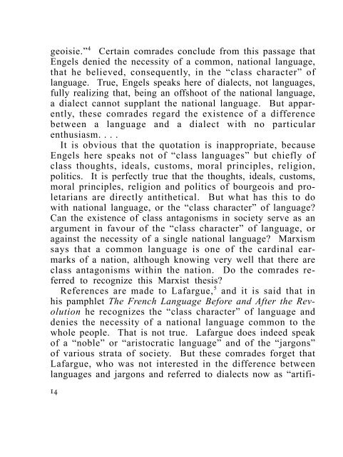 Marxism and Problems of Linguistics - From Marx to Mao