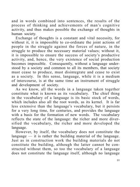 Marxism and Problems of Linguistics - From Marx to Mao