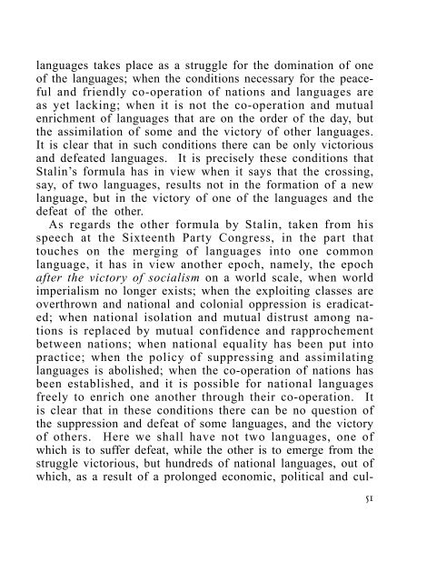 Marxism and Problems of Linguistics - From Marx to Mao