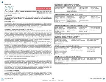 fluoroenzymeimmunoassay for anti cardiolipin antibodies - Phadia