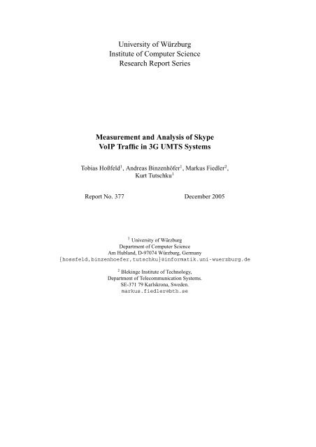 Measurement and Analysis of Skype VoIP Traffic in 3G UMTS Systems