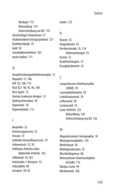 Rheumatoide Arthritis – ein Handbuch - Phadia