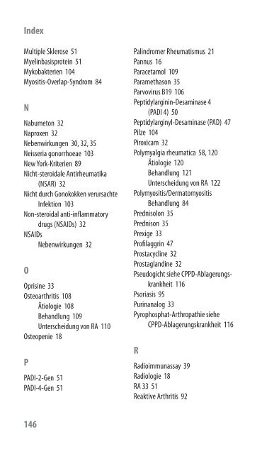 Rheumatoide Arthritis – ein Handbuch - Phadia